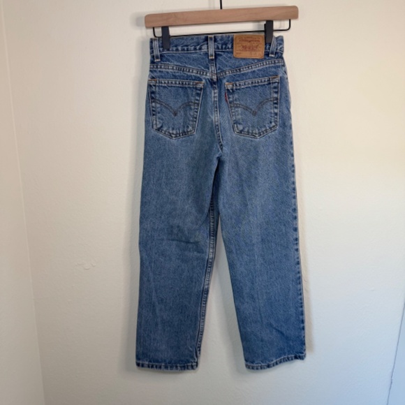 Levi's Jeans Boys Size 11 Blue Denim Classic Western Light Wash - Picture 3 of 5